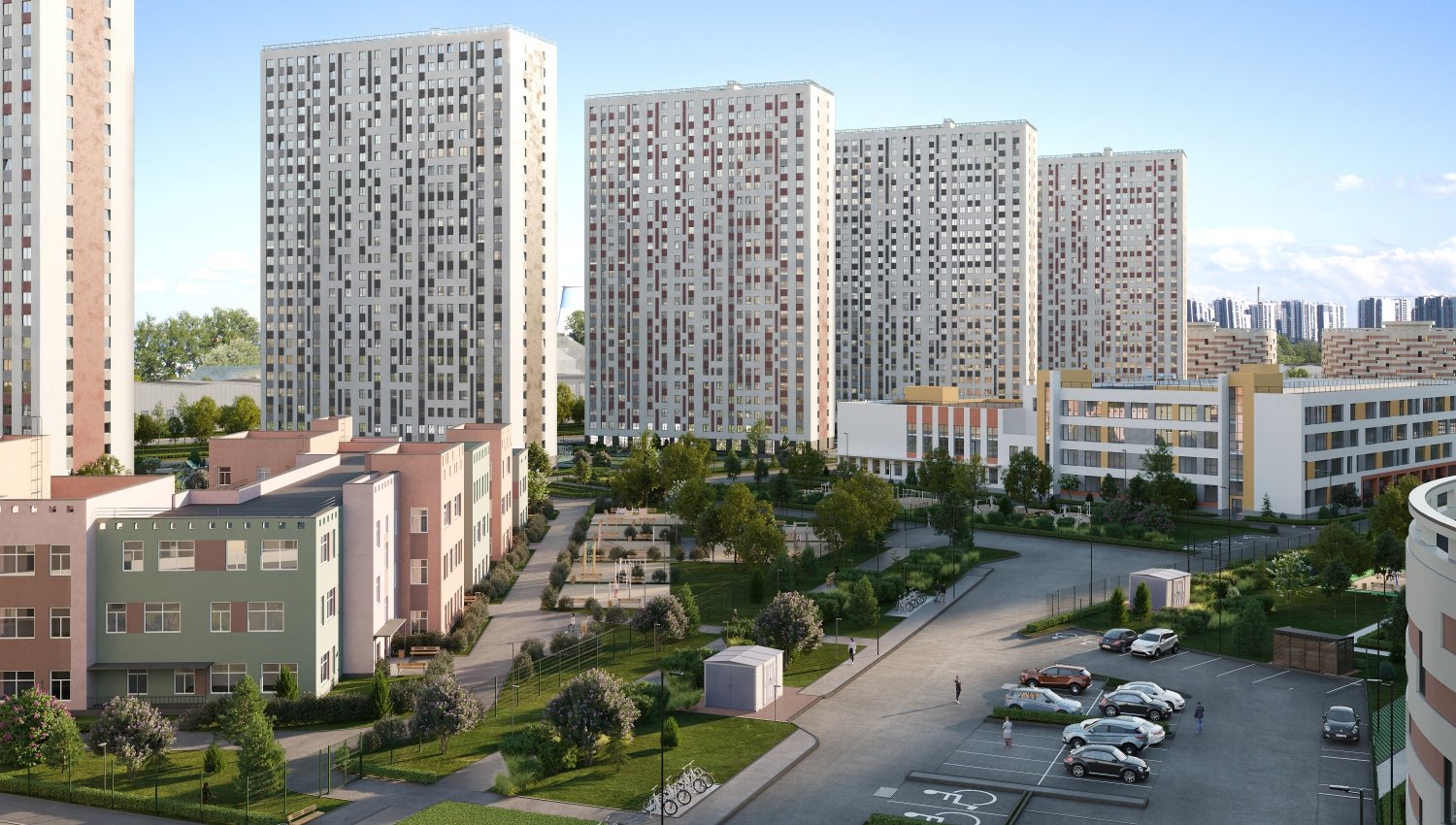 Изображение от застройщика: компании ЛСР.
