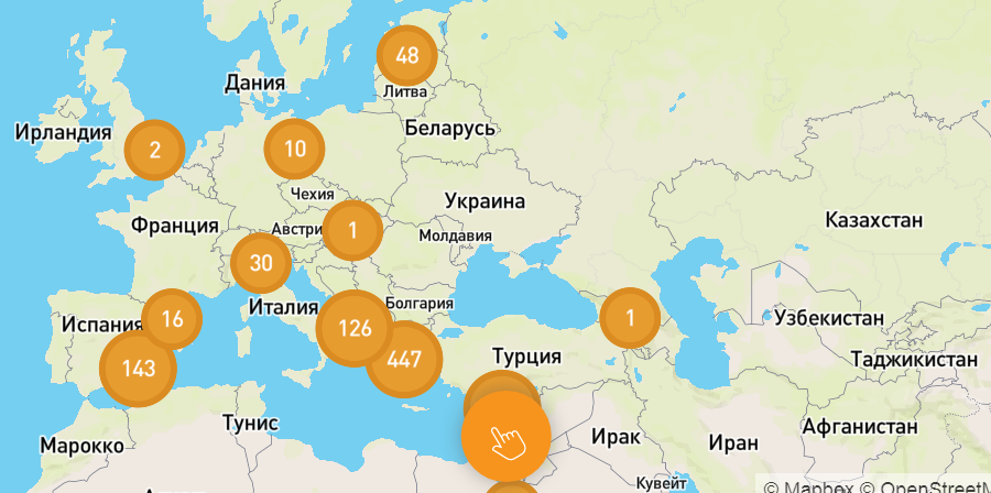 На фото — объекты недвижимости в Европе