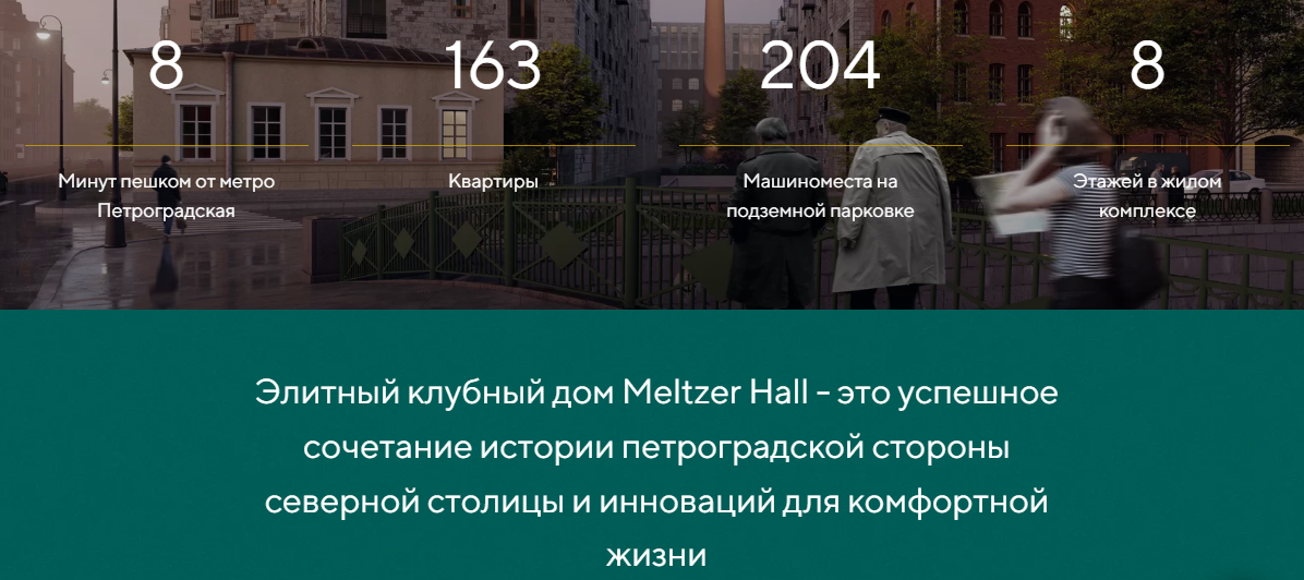 На фото —  ЖК Meltzer Hall