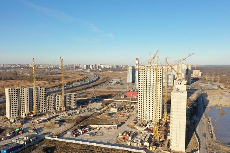 На фото — ЖК «Цветной город»
