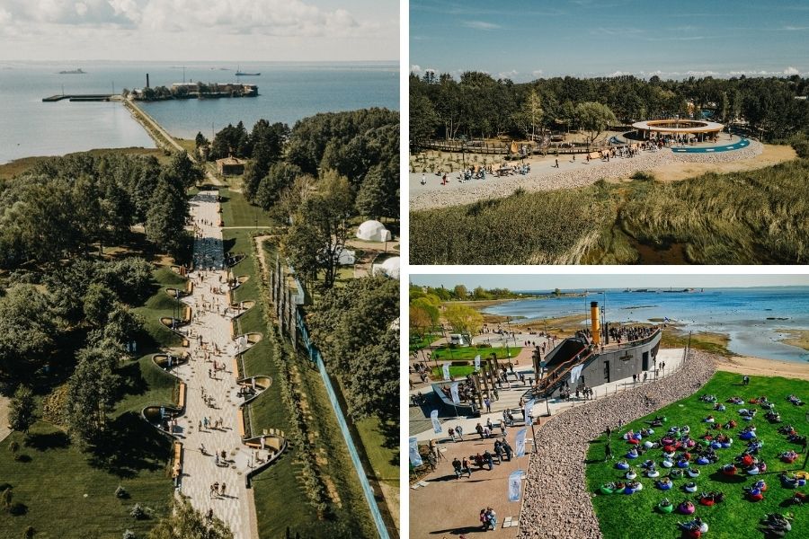 На фото — парк «Остров фортов»