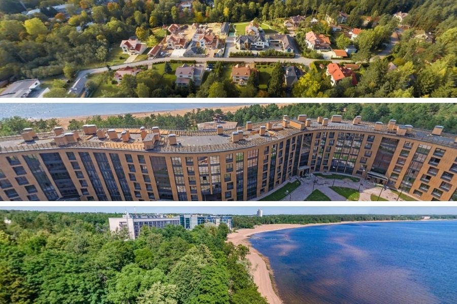 На фото — Панорамы Курортного района: окрестности Репино и ЖК «Светлый мир «Внутри»