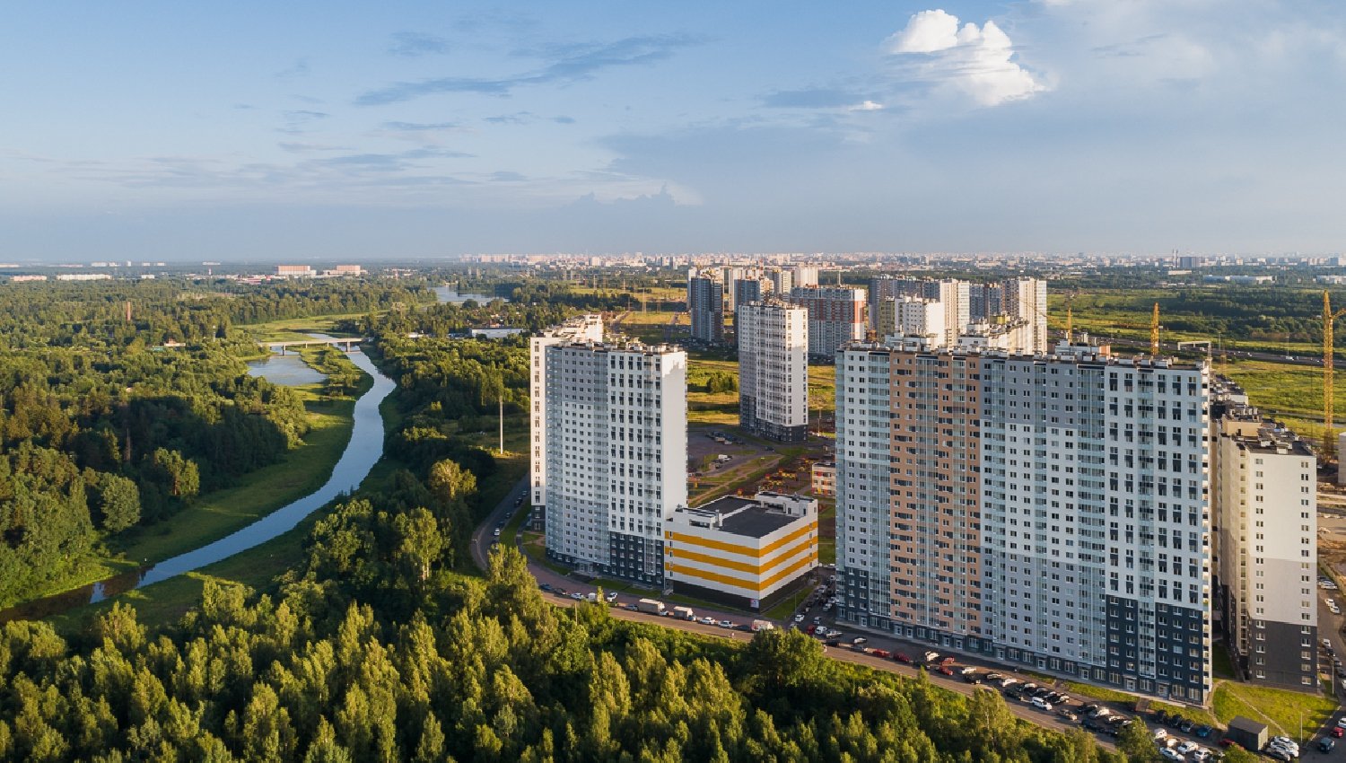 В ЖК «Цветной город» уже сдано более 20 корпусов