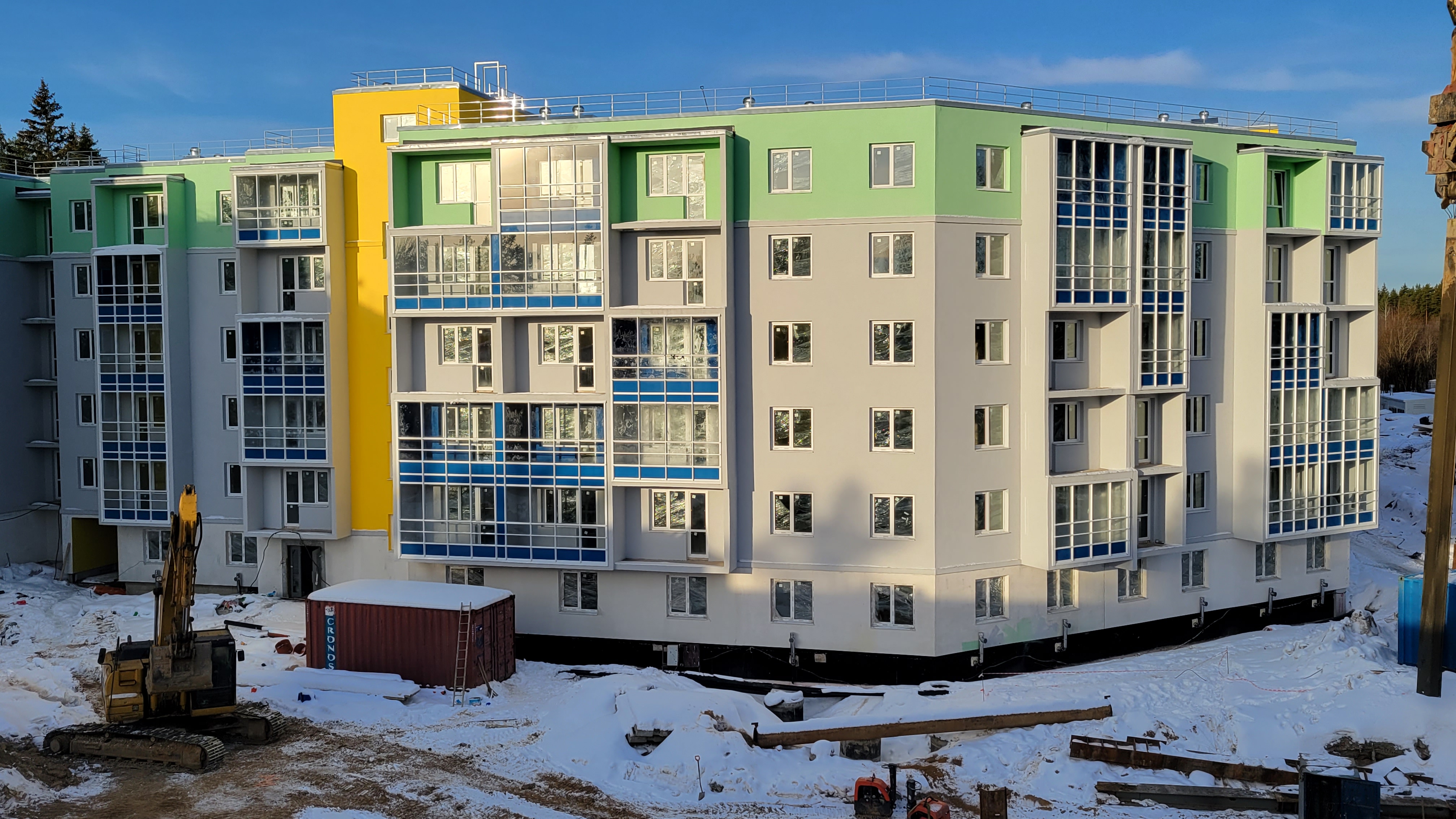 ЖК Granholm Village обещают сдать к середине 2023 года.