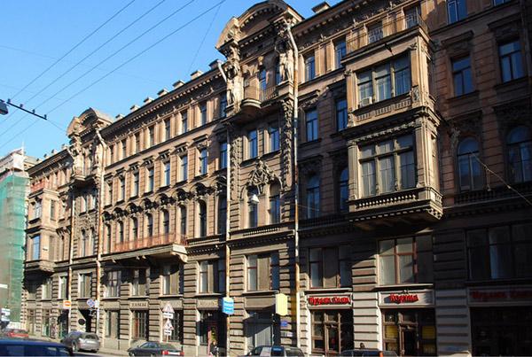 На фото — Доходный дом С. Е. Егорова
